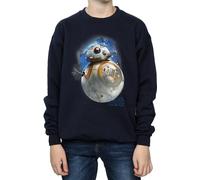 Star Wars : Les Derniers Jedi - Sweatshirt pour les enfants BI1948 (128) (Marineblau)