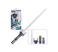 Star Wars Sabre laser d'Ahsoka Tano – lame blanche extensible – jouet de déguisement dès 4 ans