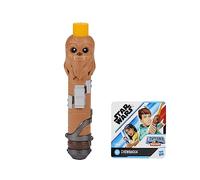 Star Wars Lightsaber Squad Chewbacca, sabre laser extensible jaune, jouets Star Wars pour enfants