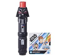 Star Wars Sabre laser Lightsaber Squad Dark Vador, lame rouge extensible, jouet dès 4 ans