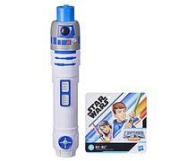 Star Wars Lightsaber Squad, Sabre laser R2-D2 à lame bleue extensible, jouet de déguisement, pour enfants, dès 4 ans