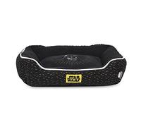 Star Wars Lit Douillet pour Chien Dark Vador pour Animaux de Compagnie | Durable et Lavable en Machine | Lit surélevé pour Chien
