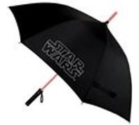 Star Wars Logo Black Light-Up Umbrella noir G