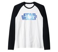 Star Wars Logo Jump to Lightspeed Hyperspace Manche Raglan
