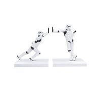 Star Wars Lot de 2 Serre-Livres Stormtrooper High Five | Serre-livres officiels Stormtrooper pour livres, DVD, jeux et objets de collection