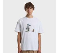 Star Wars Mandalorian R2D2 Grogu Loose Tee blanc S