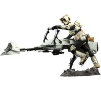 STAR WARS Mandalorian Scout Trooper & Speeder Bike 1/6 Action Figure Hot Toys