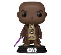 Star Wars : Mandalorien et Grogu Pop Figurine en vinyle Mace Windu (dos) 9 Cm