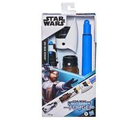 Hasbro Sabre laser Star Wars Lightsaber Forge Obi‑Wan Kenobi Noir, Gris et Bleu