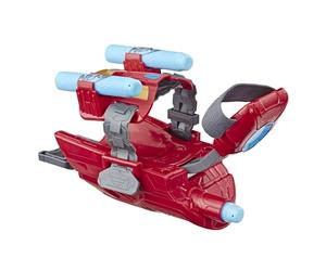 Star Wars Marvel Avengers, Gant Lance Projectile d'Iron Man avec 3 fléchettes Nerf pour Jeu de rôle et de déguisement, à partir de 5 Ans