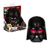 Star Wars Masque Électronique Dark Vador, avec Effets Sonores et Phrases, Sangle Ajustable, Accessoire de Déguisement pour Filles et Garçons dès 5 Ans