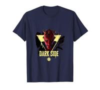 Star Wars Maul Shadow Lord Dark Side Maul Over Geometric Art T-Shirt
