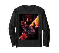 Star Wars Maul Shadow Lord Maul 3 Panel Ready to Fight Manche Longue