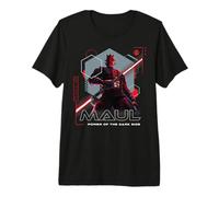Star Wars Maul Shadow Lord Maul Power of The Dark Side T-Shirt Haut de Gamme