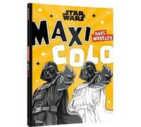 STAR WARS - Maxi Colo avec modèles (4+) Collectif (Auteur)