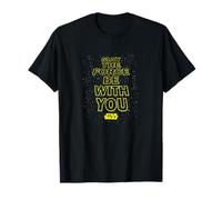 Star Wars May The Force Be With You Quote T-Shirt