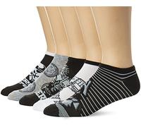 STAR WARS Men's 5 Pack No Show Socks, Assorted, 10-13