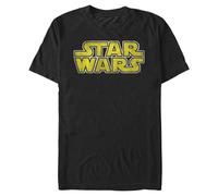 Star Wars Men's Classic Vintage Simple Logo T-Shirt