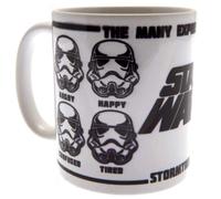Star Wars MG24950 - Expressions of A Stormtrooper - Mug, Céramique, Multicolore,