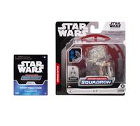 Star Wars Micro Galaxy Squadron AT-ST (Armada Edition) Ensemble mystère - Véhicules de 7,6 cm et 6,3 cm avec accessoires (exclusivité Amazon)