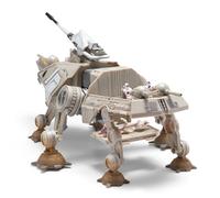 Star Wars™ Micro Galaxy Squadron at-Te - Véhicule à Six Pattes de 22,9 cm avec Speeder de 6,3 cm et Cinq Accessoires de Micro Figurines de 2,5 cm