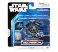Star Wars Véhicule Micro Galaxy Droid Tri-Fighter 10,2 cm avec micro figurine Battle Droid 2,5 cm