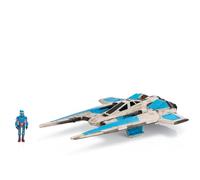 STAR WARS Micro Galaxy Squadron Fang Fighter Véhicule de 12,7 cm avec accessoires de micro figurine 2,5 cm