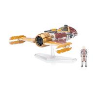 STAR WARS Micro Galaxy Squadron Fiend Fighter - Véhicule de 12,7 cm avec accessoire de figurine de 2,5 cm