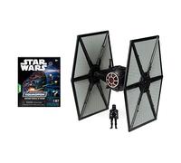 Star Wars Micro Galaxy Squadron First Order TIE Fighter Mystery Bundle - Véhicules de classe d'armure légère de 7,6 cm et de classe Scout avec accessoires