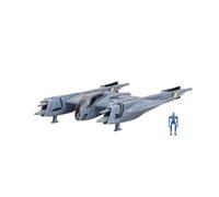 Star Wars Micro Galaxy Squadron Magnaguard Starfighter - Véhicule de 12,7 cm avec accessoire de figurine de 2,5 cm