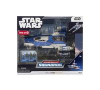 Star Wars™ Micro Galaxy Squadron Rebel U-Wing Starfighter - Véhicule de 30,5 cm avec Ailes rabattables et Quatre Accessoires de Micro Figurines de 2,5 cm