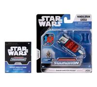 Star Wars™ Micro Galaxy Squadron Shakari Gangster Speeder Mystery Bundle | Véhicules de 7,5 cm et 2,5 pouces avec accessoires (Exclusivité Amazon)