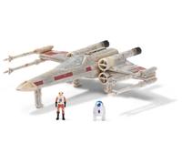 Star Wars Micro Galaxy Squadron Starfighter Class Luke Skywalker X-Wing Véhicule de 12,7 cm avec Figurines Luke Skywalker et R2-D2 2,5 cm
