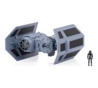 Star Wars Micro Galaxy Squadron TIE Bomber (édition Armada) - Véhicule de 12,7 cm avec Deux cockpits, Bomb Bay et Accessoire de Micro Figurine de 2,5 cm