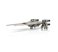 Star Wars Micro Galaxy Squadron U-Wing Starfighter - Véhicule de 30,5 cm avec Ailes rabattables, Troop Bay, Sniper Gun et Trois Accessoires de Micro Figurines de 2,5 cm