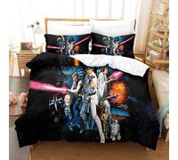 Star Wars Microfibre Douce Facile D'entretien Housse De Couette De Parure De Convient ¿¿ Toutes Les Personnes Pi¿¿Ces Quilt Cover Fermeture ¿¿ Glissi¿¿Re King£¿Xcm£©