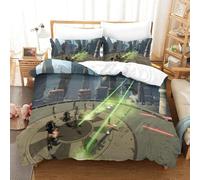 Star Wars Microfibre Douce Facile D'entretien Housse De Couette De Parure De Convient ¿¿ Toutes Les Personnes Pi¿¿Ces Quilt Cover Fermeture ¿¿ Glissi¿¿Re Double£¿Xcm£©