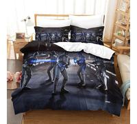 Star Wars Microfibre Douce Facile D'entretien Housse De Couette De Parure De Convient ¿¿ Toutes Les Personnes Pi¿¿Ces Quilt Cover Fermeture ¿¿ Glissi¿¿Re Single£¿Xcm£©