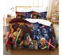 Star Wars Microfibre Douce Facile D'entretien Housse De Couette De Parure De Convient ¿¿ Toutes Les Personnes Pi¿¿Ces Quilt Cover Fermeture ¿¿ Glissi¿¿Re Double£¿Xcm£©