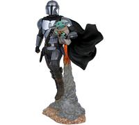 Star Wars Milestones Statue Résine Mandalorien & Enfant 40 cm Diamond Select