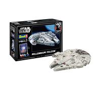 Star Wars Millennium Falcon Kit Plastique 1/72 Inclus Peinture, Brosse, Colle