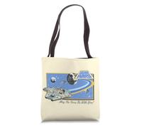 Star Wars Millennium Falcon May The Force Be With You Retro Tote Bag