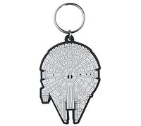 Star Wars – Porte-clés Millennium Falcon en caoutchouc 6 cm