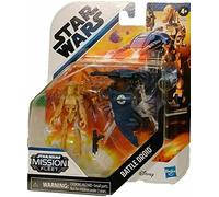 Star Wars Mission Fleet - F1564 - Figurine articulée 6cm + véhicule - Battle Droid