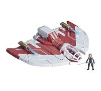 STAR WARS Mission Fleet T-6 Jedi Shuttle, ensemble de figurines Ahsoka à l'échelle de 6,3 cm, bateaux, jouets pour garçons et filles de 4 ans