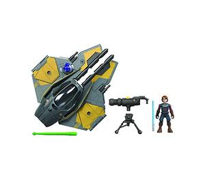 Star Wars Mission Fleet - Véhicule Chasseur Jedi et Figurine Anakin Skywalker de 6 cm