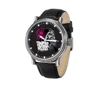 STAR WARS Montre à quartz analogique vintage pour adulte, noir, Cuir vintage