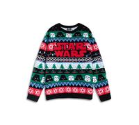 Star Wars Multicolore Logo Pull de Noël Homme