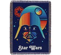 Star Wars Northwest Disney Couvre-lit tissé Motif Lever de Lune Multicolore 121,9 x 152,4 cm
