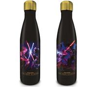 Star Wars : Obi-Wan Kenobi - Bouteille d'eau "Battle", métal PM4759 (taille unique) (Noir/Or)